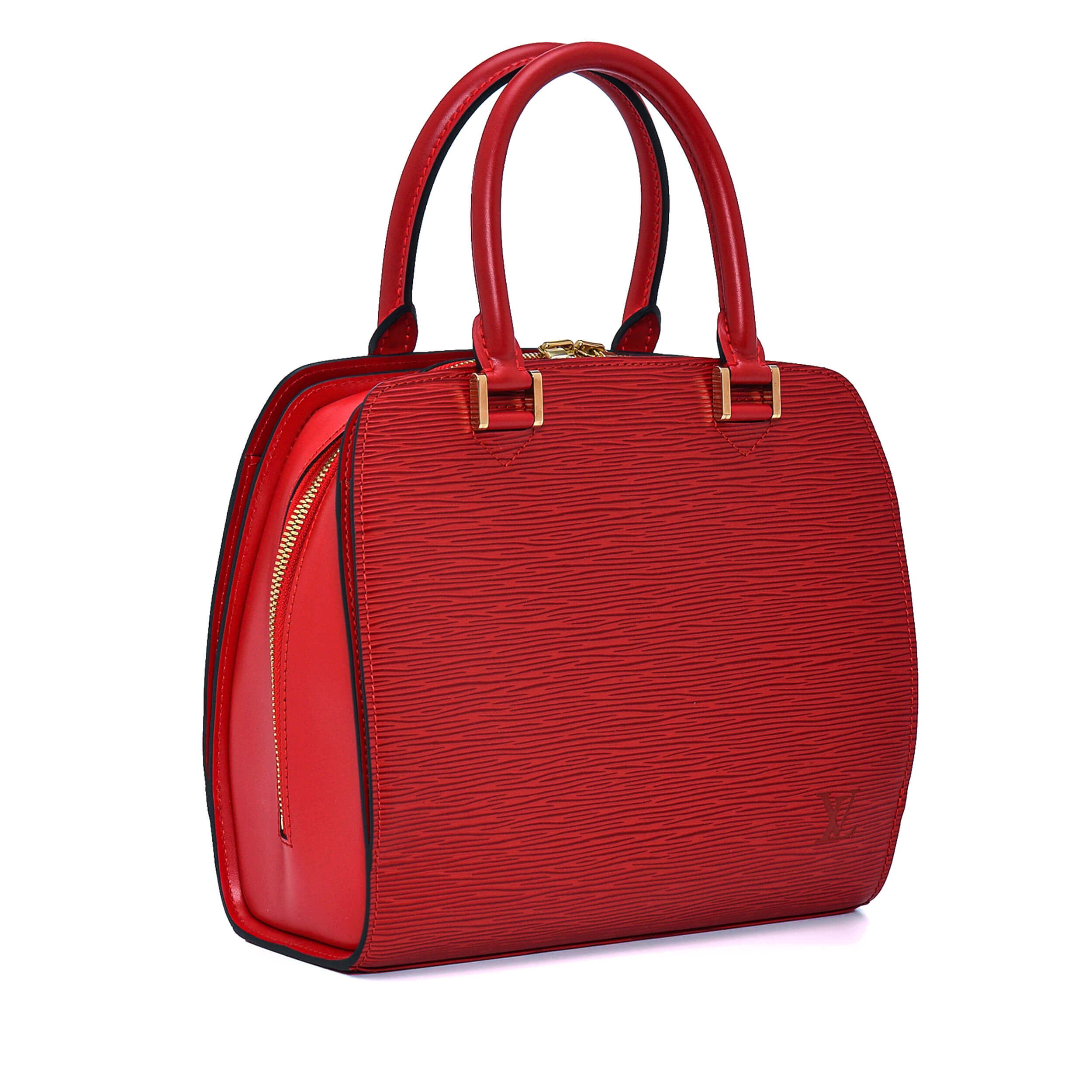 Louis Vuitton - Red Epi Leather Pont Neuf Bag